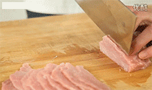 【锅包肉】切猪肉